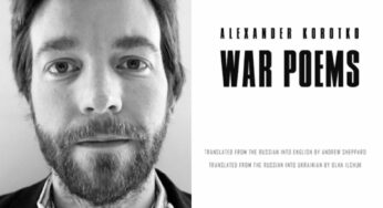 Одним із перших читачів нової збірки Олександра Коротка “War poems” став директор «English PEN» Деніел Горман
